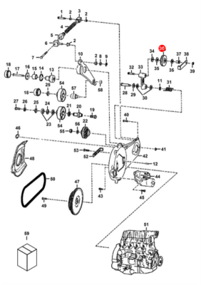 Fulie miniincarcator Bobcat 653