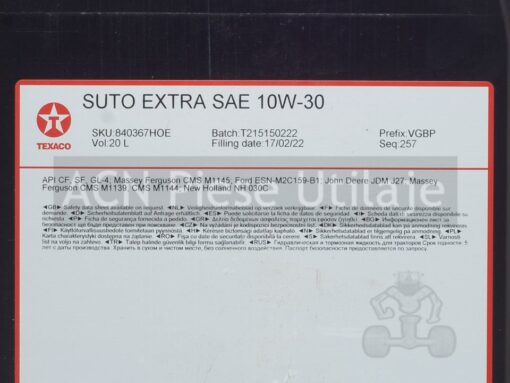 Ulei Ford ESN-M2C134-D 10W30 Texaco