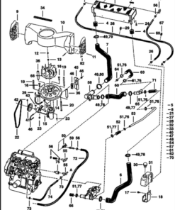 Radiator miniincarcator Bobcat 653
