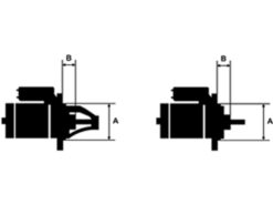 Electromotor pentru stivuitor Mitsubishi FG35