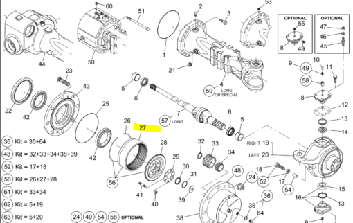 Coroana punte Dana Spicer 212-A05