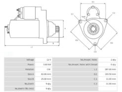 Electromotor Caterpillar 907M